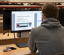 Neue Computertechnik für Studierende in der Medizinischen Zentralbibliothek